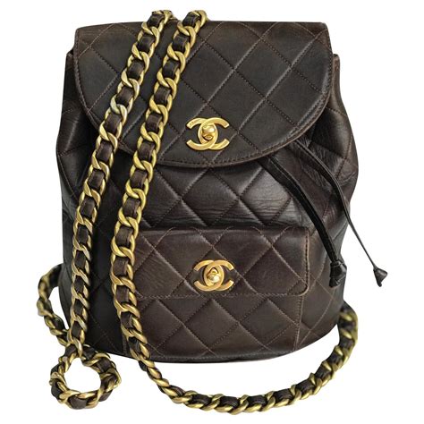 chanel backpack brown|chanel backpack ioffer.